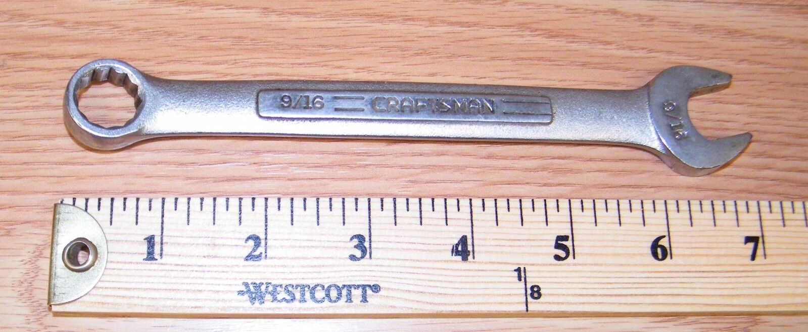 Genuine Craftsman (44696) 9/16 12 Point Combination Wrench Only **U.S.A.**