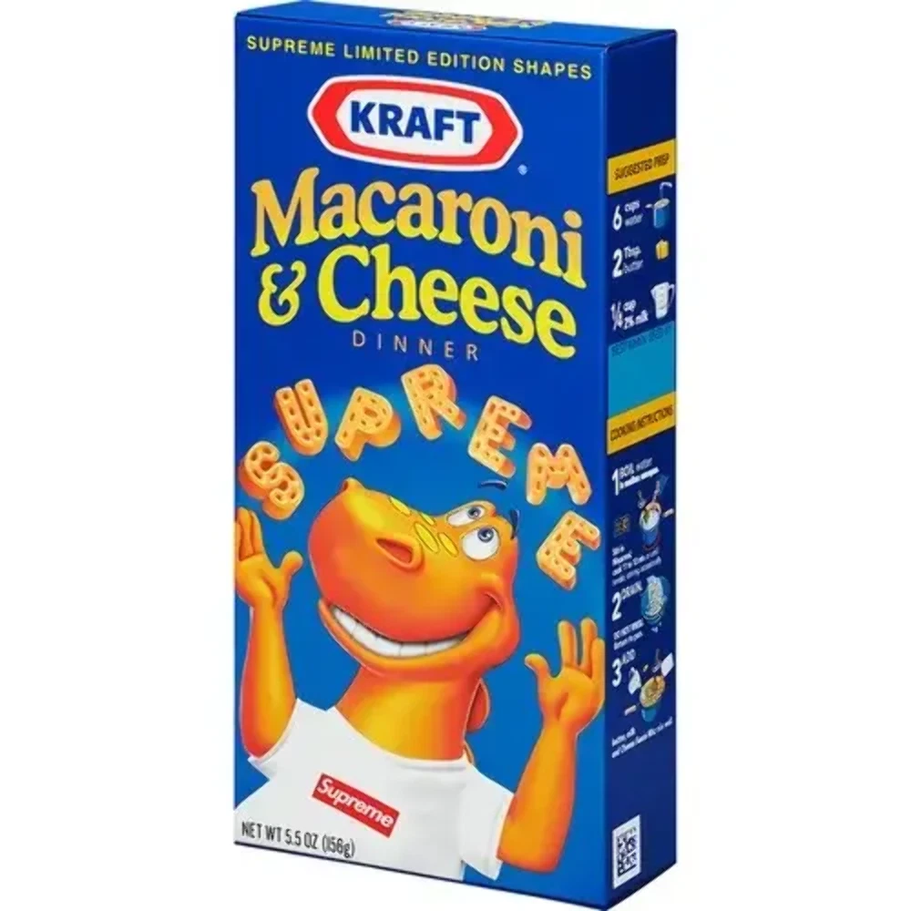 Boîte à macaroni et fromage Supreme Kraft taille 5,5 oz (neuf)