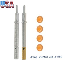 US Dental Overdenture Implant Retention Caps 2.4 lbs Universal Locator Core Tool
