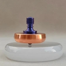Titanium Copper Spinning Top EDC Top Spinner Mental Stress Relief Fidget Toys