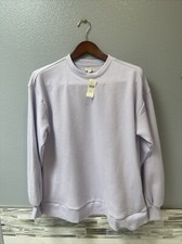 Anthropologie Woman Pilcro Sweatshirt in Lavender Size XS New