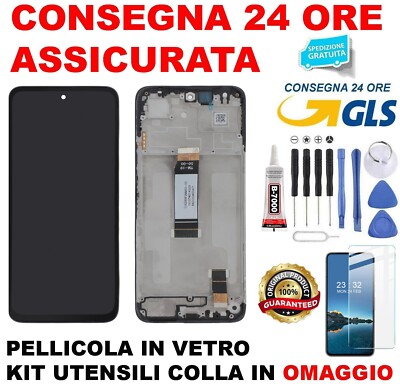 XIAOMI Display Redmi 13 4G 5G / POCO M6 4G Original Service Frame Touch Screen