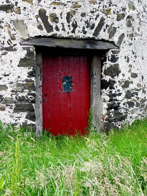 Photo 6x4 Entrance, Old mill, Drumanphy Scotch Street The timbers of the  c2011