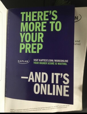 Kaplan SSAT & ISEE Prep Workbook-Tenth Edition High Score 