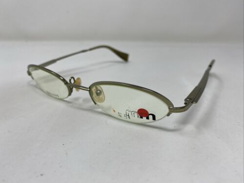 Alain Mikli France M0139 Col.03 Green/Silver Half Rim Eyeglasses Frame CQ71 - Picture 2 of 8