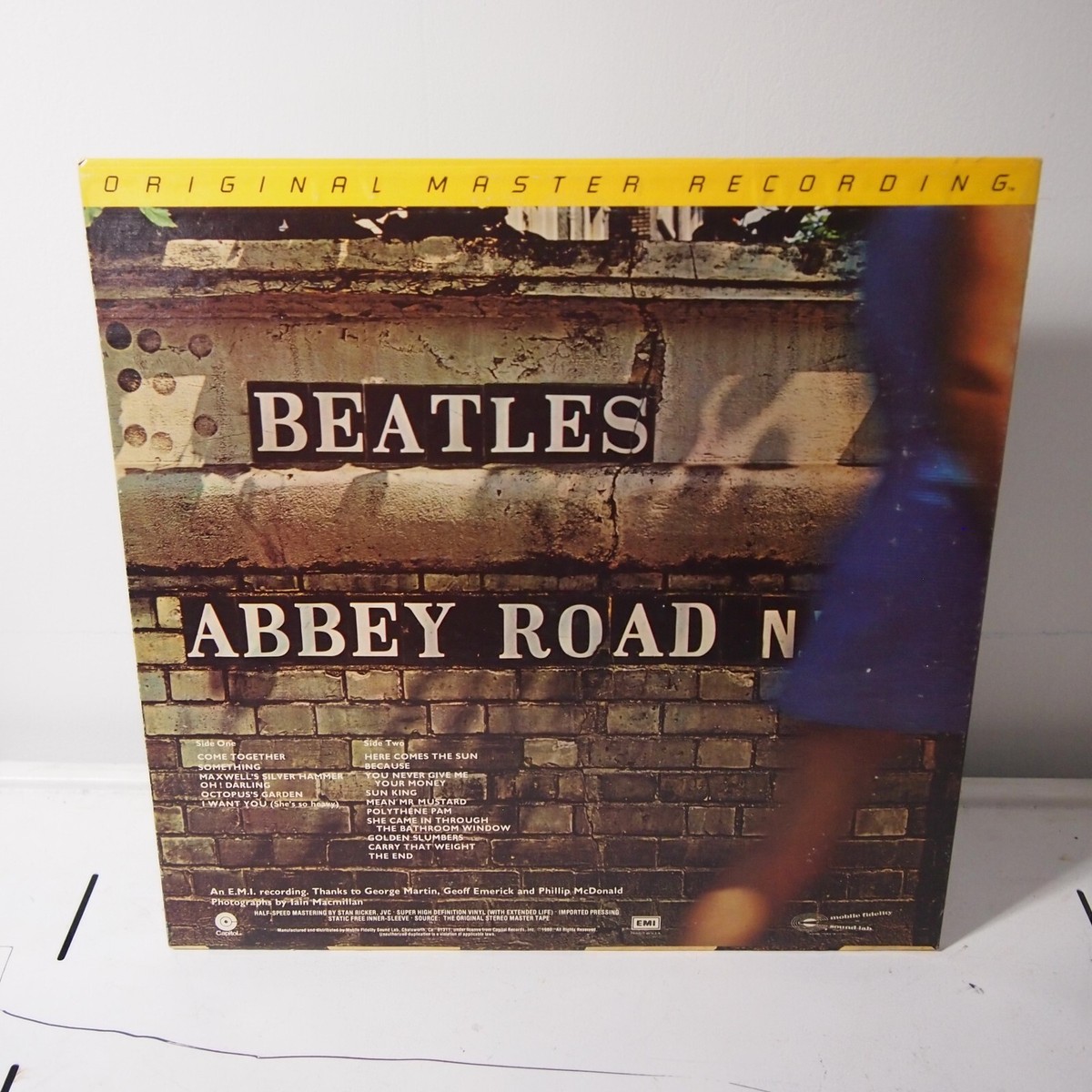The Beatles Abbey Road ORIGINAL MASTER RECORDING MOBILE FIDELITY