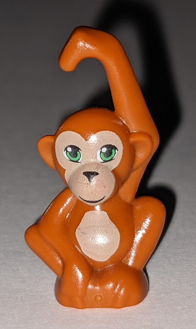 LEGO Monkey Orangutan Minifigure Animal Zoo Baby Tarzan Jungle