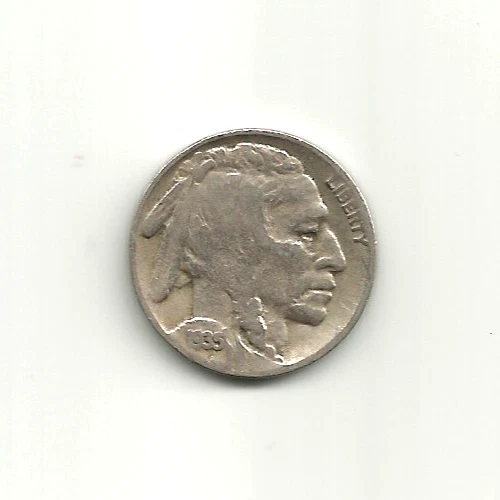 1935 S Buffalo Nickel Obverse, Reverse RPM Mint Errors S on S Full Date Overlap - Image 4 of 4