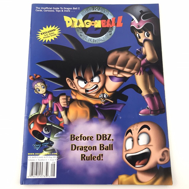Dragon Ball Z Beckett Collector Magazine 2001 Vol. 2 No. 8 Issue 9