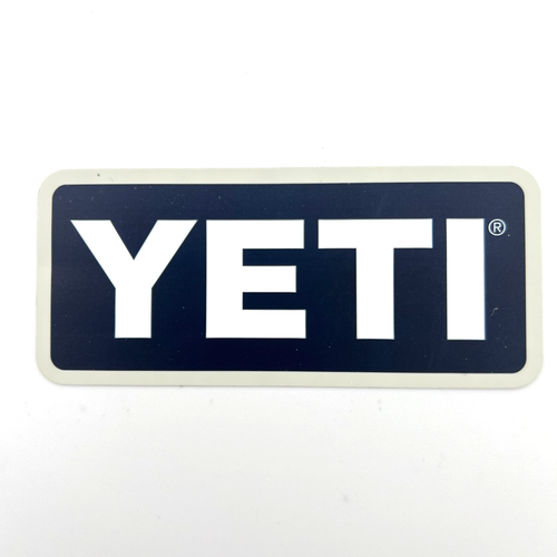 Authentic YETI Decal Swag Stickers 4" Vinyl - Brand New Free Shipping - Picture 2 of 17