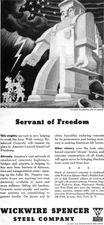 Boris Artzybasheff Servant of Freedom WICKWIRE SPENCER STEEL Reinforced Concrete