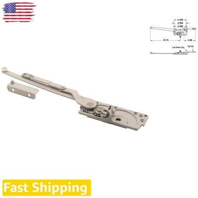 Effortless Left-Hand Casement Window Operator with Corrosion-Resistant Finish