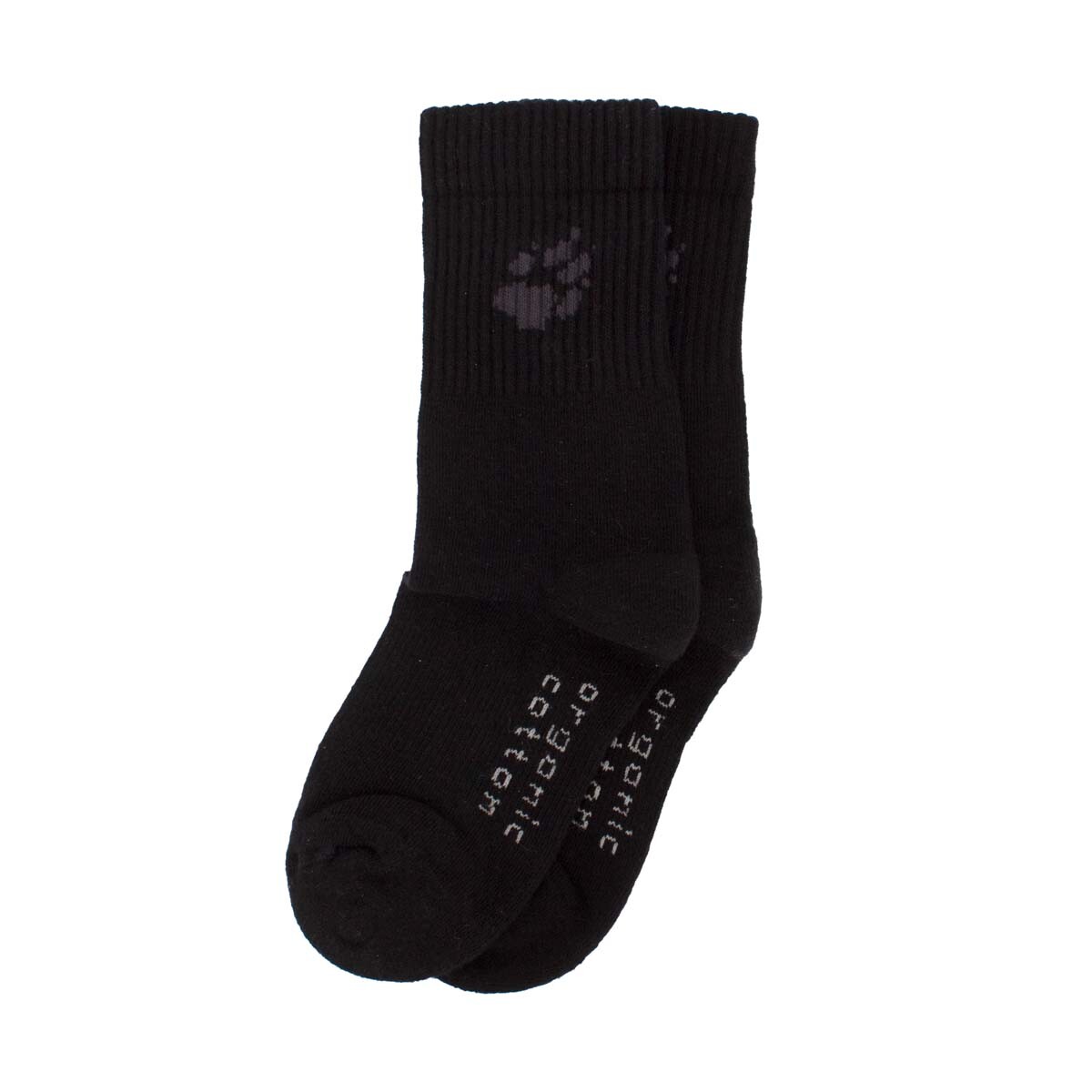 Базовый носок Jack Wolfskin Унисекс Socken Strmpfe Baumwolle Schwarz 1900811-6000 1590₽