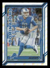 2023 Donruss #D-24 Jared Goff Dominators Detroit Lions