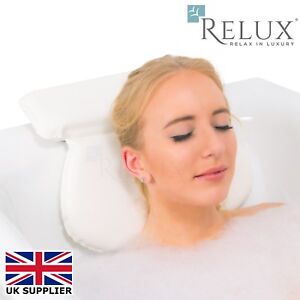 Relux Premium Waterproof Luxury Comfortable Waterproof Bath Spa Pillow Cushion