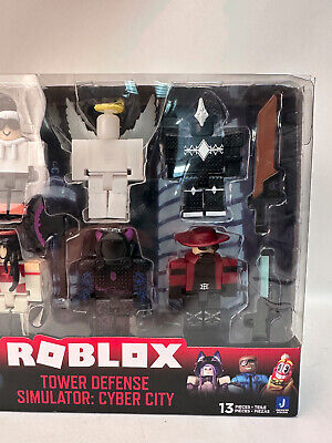 Roblox Action Tower Defense Simulator: Cyber City Six Figure Pack