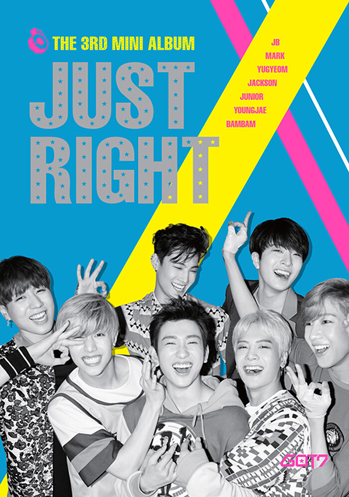 GOT7 [JUST RIGHT] 3rd Mini Album CD+Photo Book+Card+GIFT K-POP