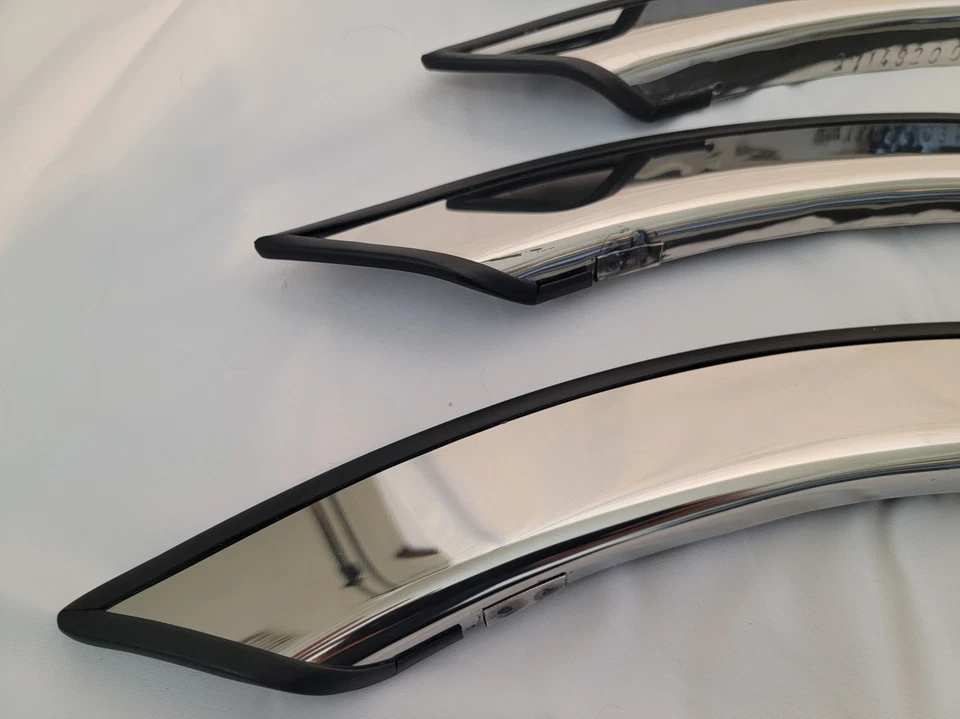 For Town Car 1998-2002 QMI 482002 2" Polished Stainless Fender Trim Foto 3 de 3