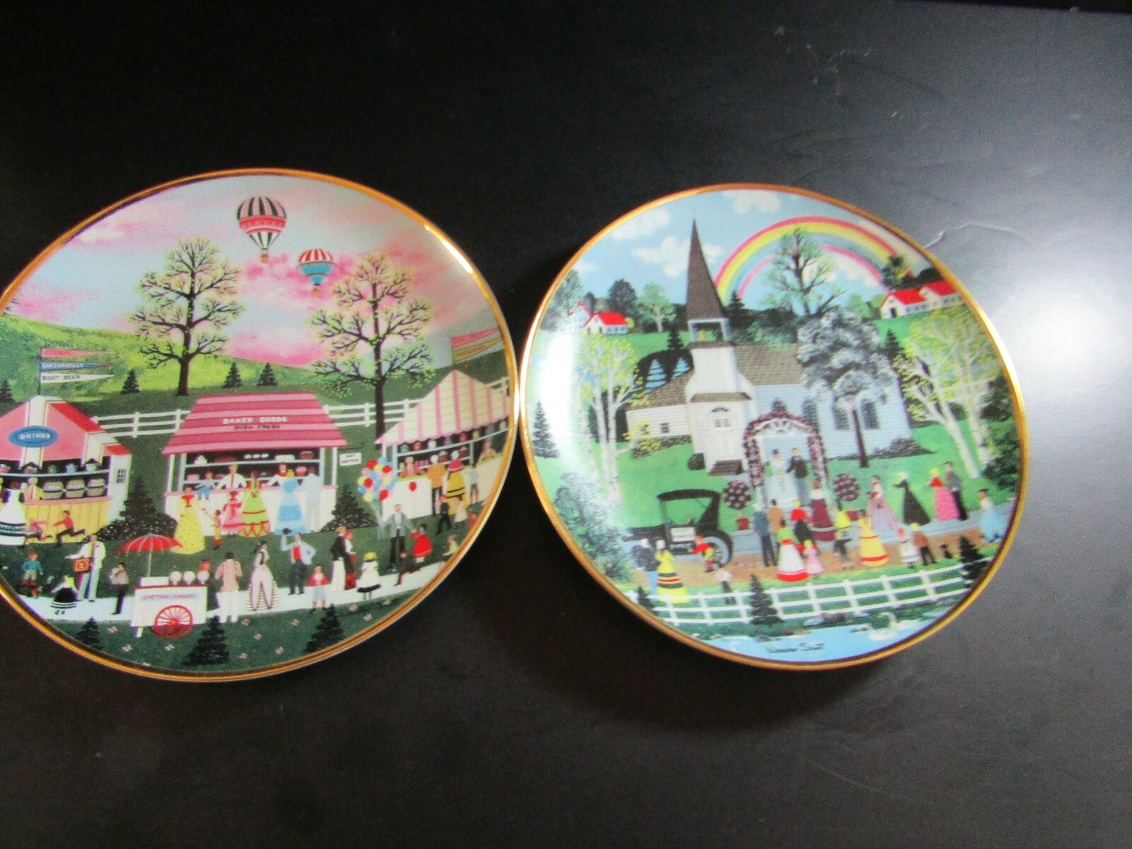 Wooster Scott Decor Plates Collectors Folk Art eBay