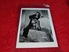 BETTIE PAGE ORIGINAL NEGATIVE 4X5 PRINT FROM IRVING KLAWS ARCHIVES  #2644