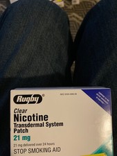 Rugby 21mg Nicotine Transdermal System Patch - 14 Count