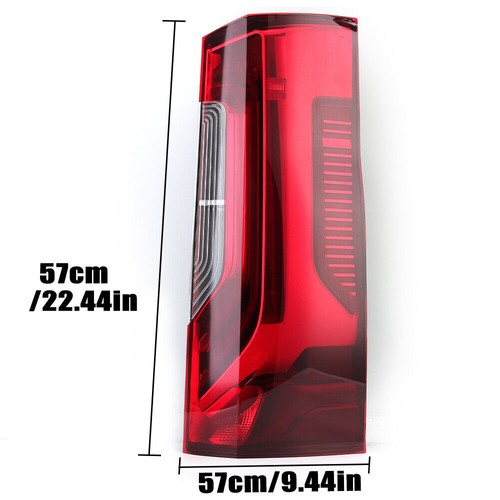 Pair LED Tail Light Rear Brake Lamp For Mercedes-Benz Sprinter 1500 2500 2019-21 - Picture 3 of 6