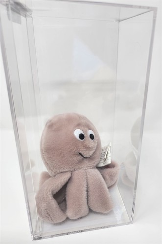 Ty Beanie Baby Inky Tan Canadian Authenticated 3rd 1st Gen MWMT MQ Octopus - Picture 4 of 7