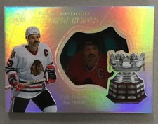 Dirk Graham 2019-20 Upper Deck Black Diamond Hardware Heroes /99 BLACKHAWKS