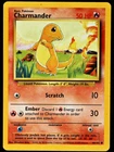 Pokemon TCG - Base Set - Charmander - 46/102 - Common - Regular LP/NM