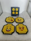 4pc 2022▪︎VIP▪︎Lego Rubber Coaster Set▪︎NIB▪︎Free Shipping