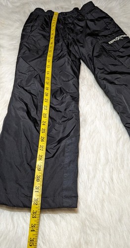 ZEROXPOSURE Snow Board Winter Ski Pants Size Youth Small 8 Solid Black UNISEX - Picture 9 of 12