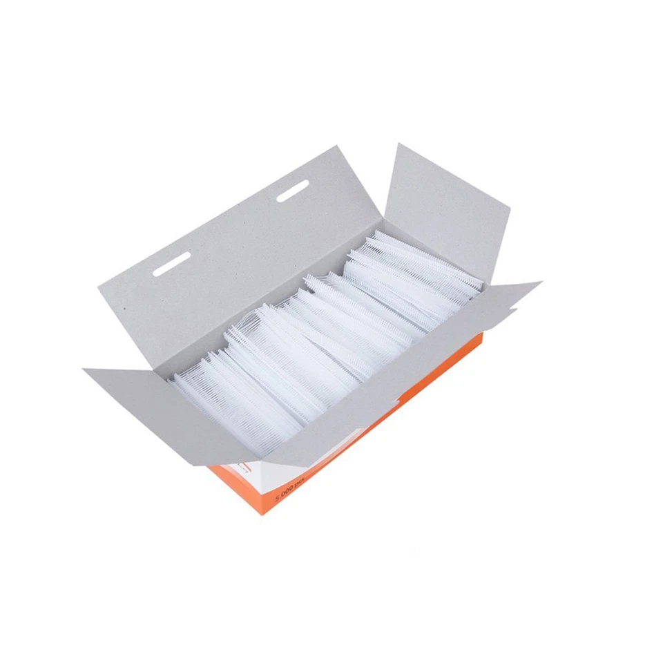 5000 piezas 25 mm Prendedores de fijación de etiquetas de etiqueta de precio de ropa etiqueta pistola púas Foto 2 de 3