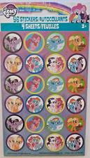 My Little Pony Stickers 96 Stickers Rarity, Applejack, Fluttershy Pinkie Pie