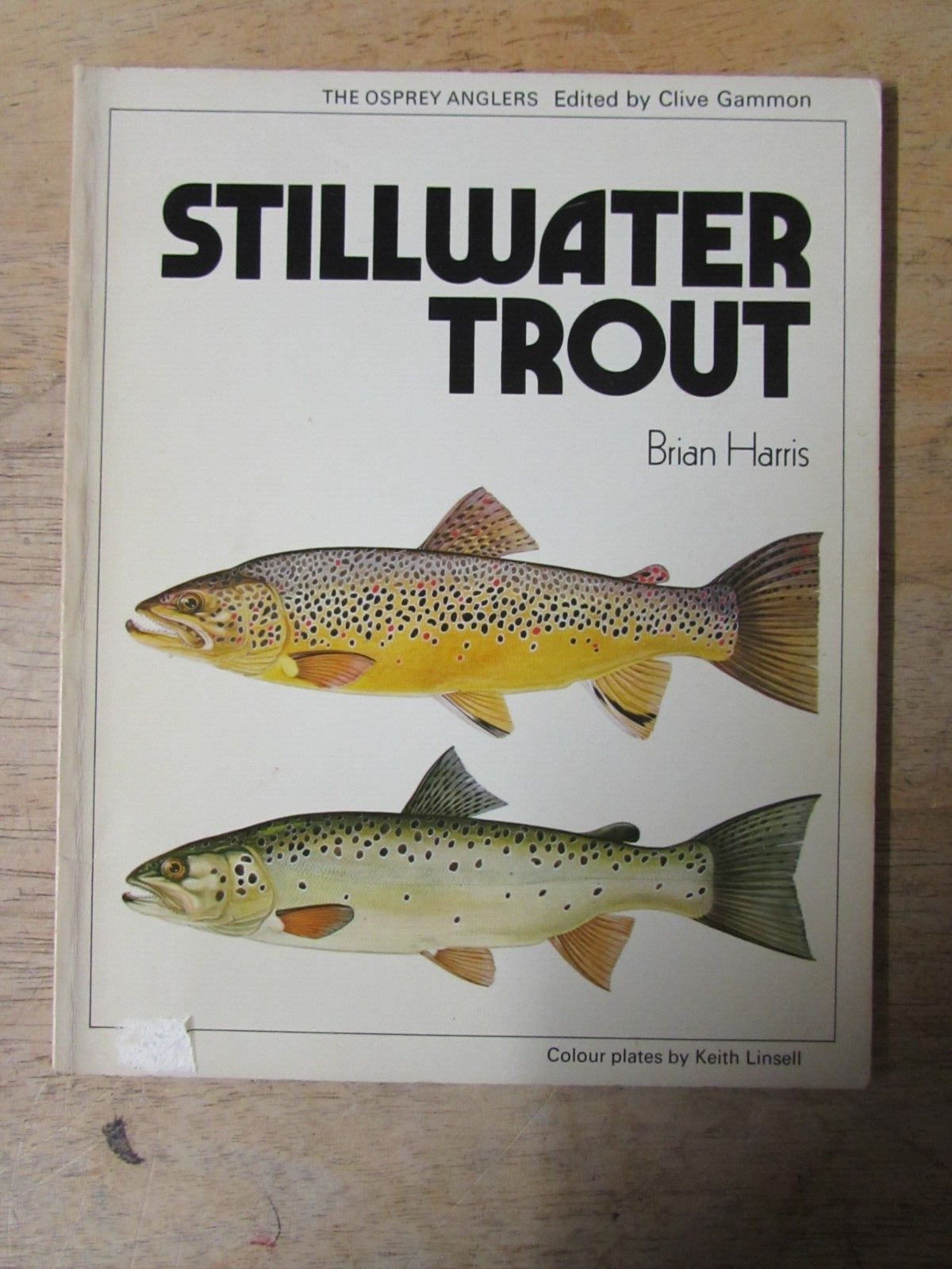 STILLWATER TROUT by BRIAN HARRIS - OSPREY PUBLISHING 1974 - Paperback
