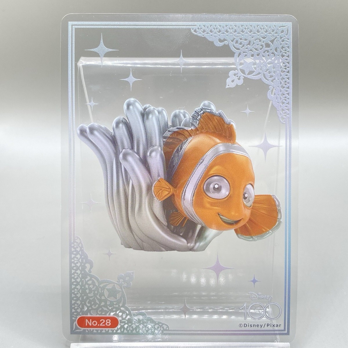 Finding Nemo No.28 Disney 100 Trading Clear Card Japanese