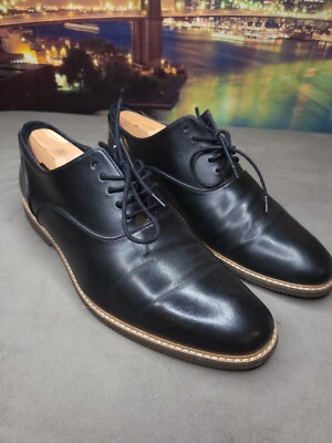 steve madden black mens dress shoes Steve Madden Men's Haran Dress Shoes - Black - Size 9.5