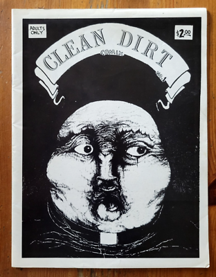 #ad Clean Dirt #1 Underground Comic 1986 300 Print run $112.49