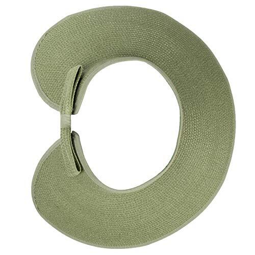 Women's Sun Visor Hats Wide Brim Straw Beach Hat Ponytail Hats for 1pack-green - Picture 4 of 6