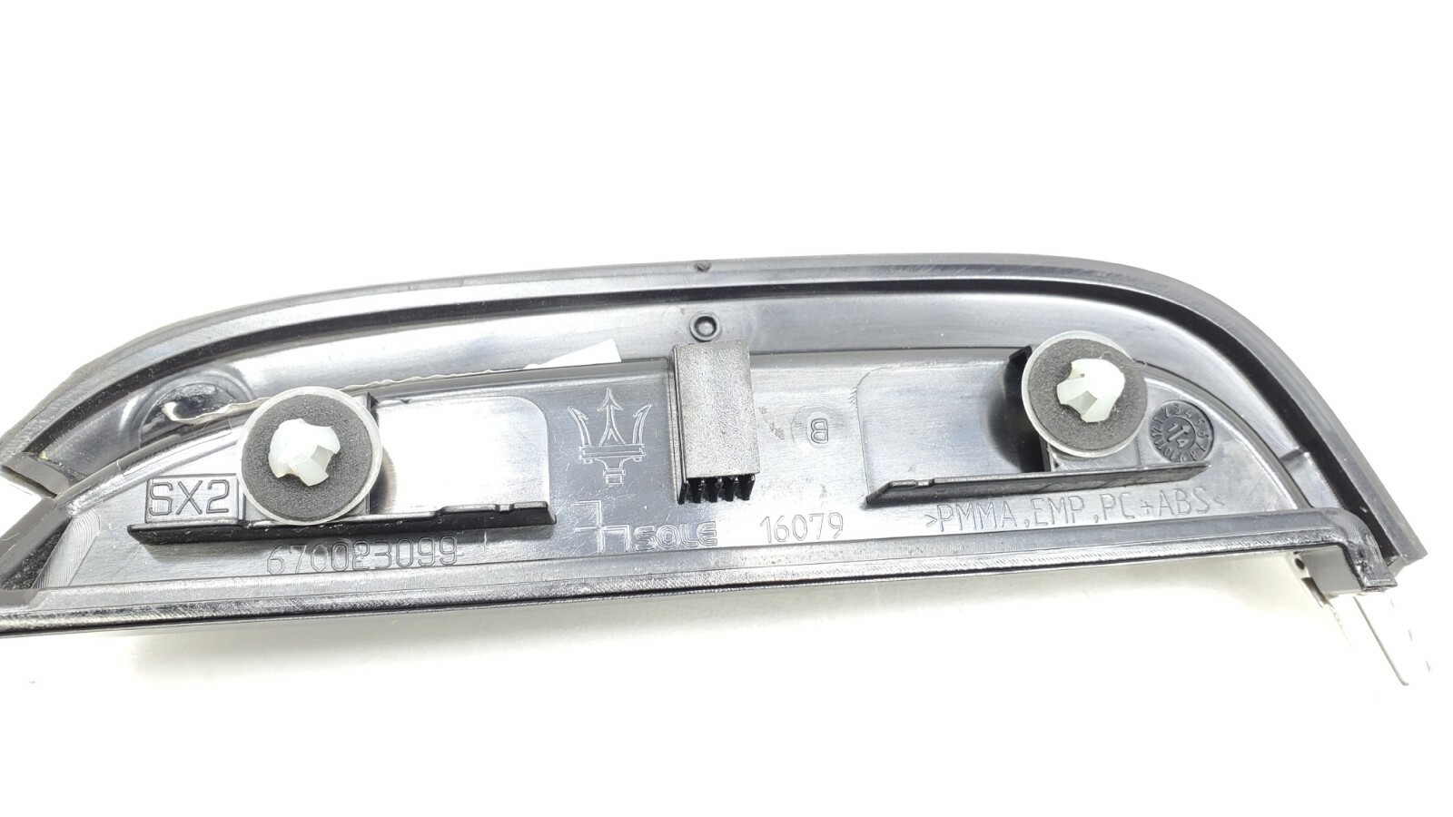 2014-2017 MASERATI GHIBLI S LEFT DRIVER ROOF WINDOW MOLDING TRIM CHROME OEM.
