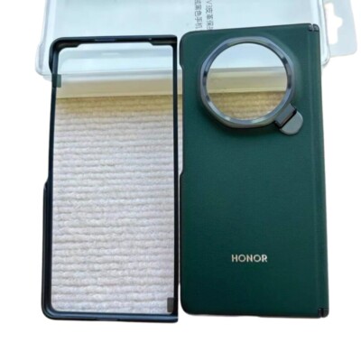 Original Luxury PU Leather Back Case and Side Frame Cover For HONOR Magic V3