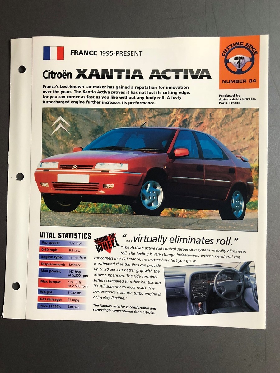 1995 Citroën Xantia Activa Sedan IMP 