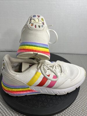PRIDE - PRIDE PRIDE ニット Mens Size 10.5 Multicolor Adidas Originals ZX 1K Boost Pride
