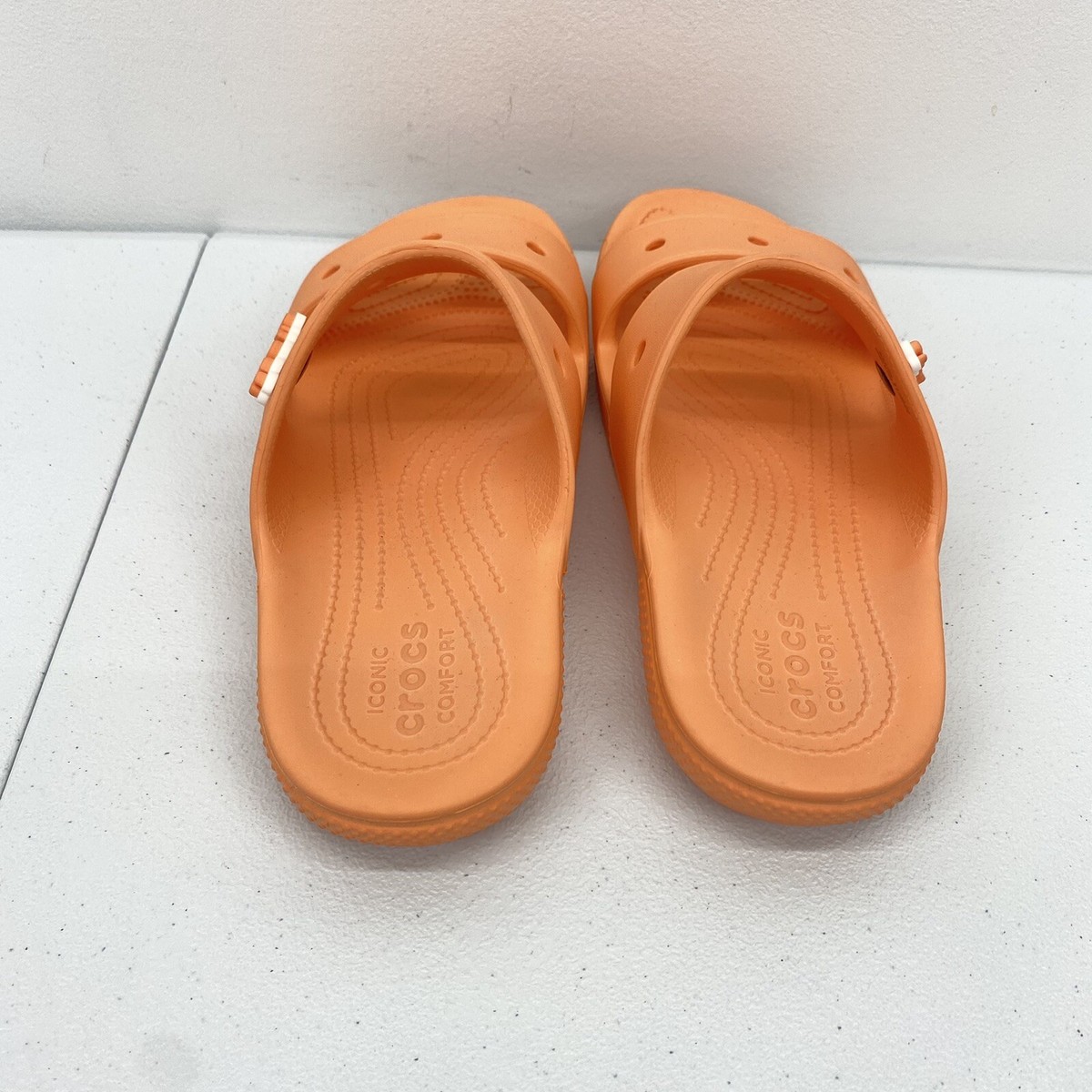 Crocs Classic Double Band Sandals Mens Sz 8 Womens Sz 10  display picture 1