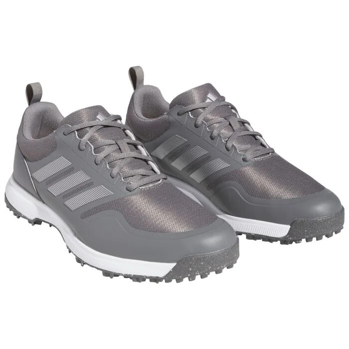New adidas Tech Response SL 3 Golf Shoe Grey/Metallic/Gold #GV6898