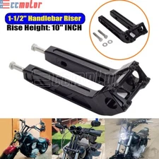 1 1/2" Club Style Pullback Handlebar Riser For Harley Dyna FXD Softail Low Rider