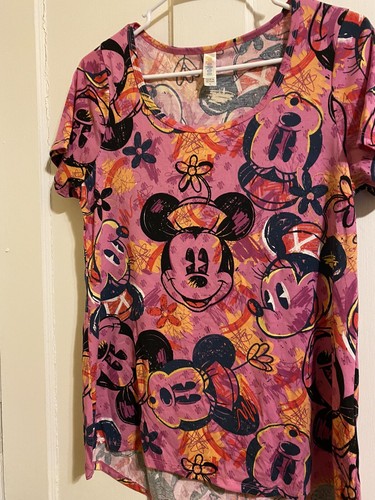 lularoe mickey mouse shirt Small Ladies 