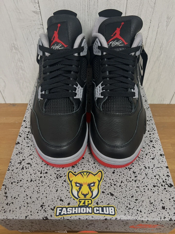 Air Jordan 4 Retro Bred Reimaginado FV5029-006 EN MANOS SE ENVÍA AHORA Foto 2 de 4