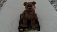  Ty Beanie Baby BRITANNIA BEAR 4TH GEN/3ND GEN TUSH MINT CONDITION  