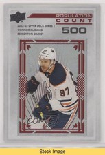 2022-23 Upper Deck Series 1 Population Count 500 /500 Connor McDavid #PC-14 READ