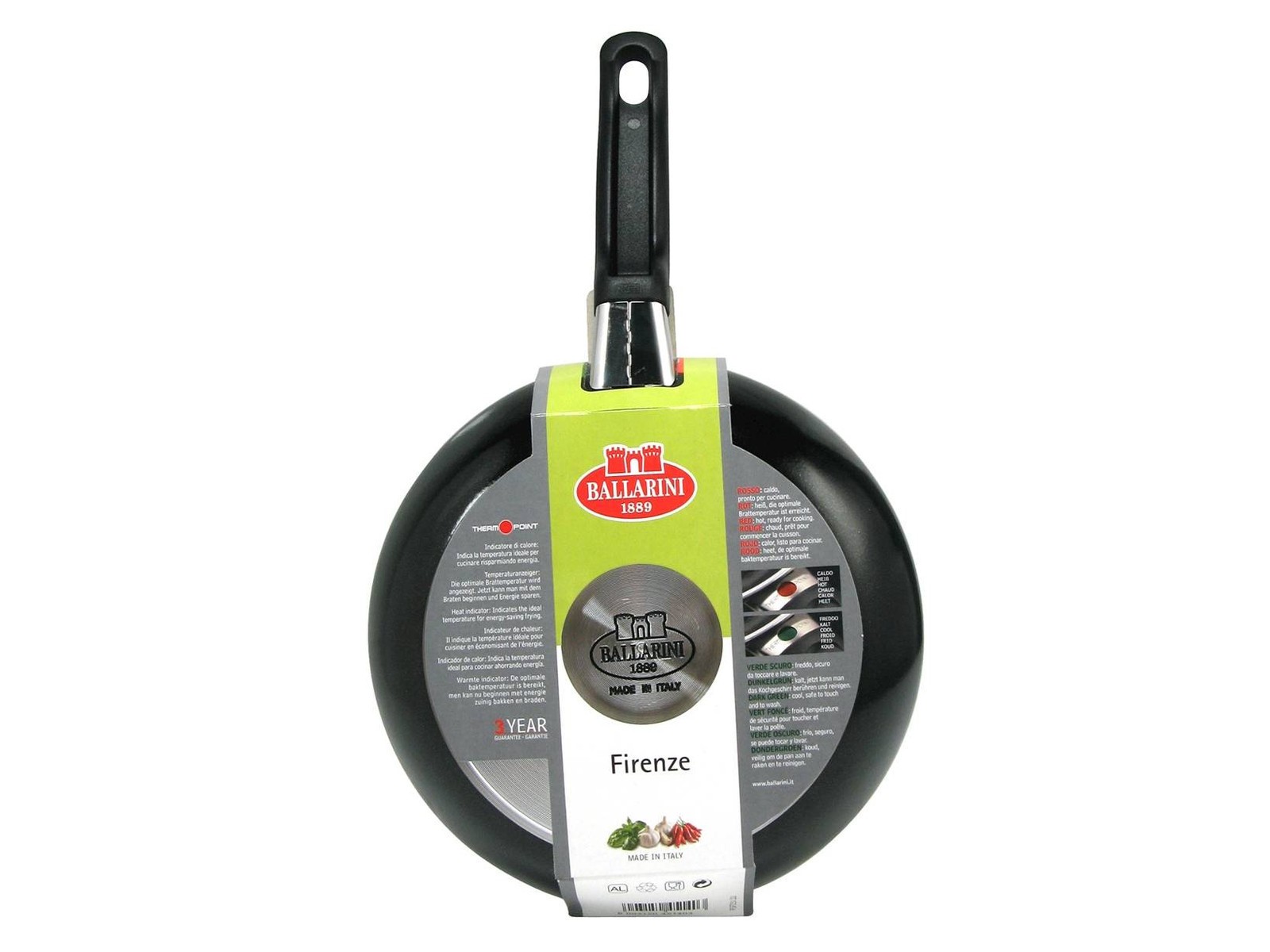 Pan Ballarini Non-Stick Low Firenze 1 Handle CMS 30